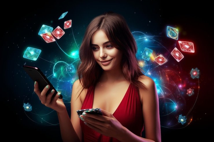 Live baccarat table interface on kaostigel showing dealer, cards, and betting panel